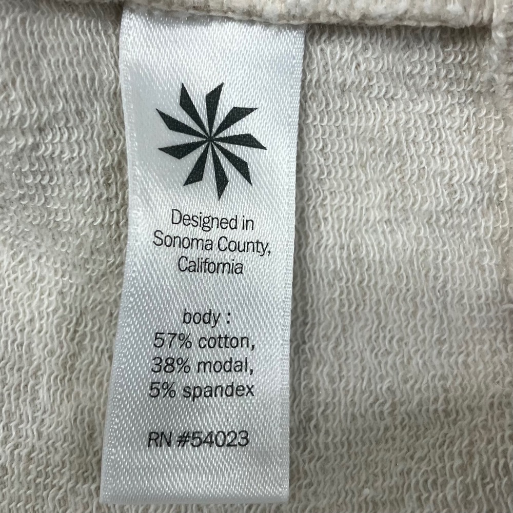 Athleta Power Down Active Hooded Yoga Dress Oatmeal Heather Beige  Thumbhole XS - Picture 5 of 11